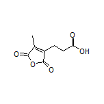 3-(4-Methyl-2,5-dioxo-2,5-dihydrofuran-3-yl)propanoic Acid