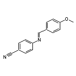 4-[(4-Methoxybenzylidene)amino]benzonitrile