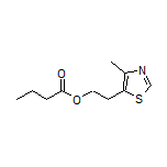 2-(4-Methyl-5-thiazolyl)ethyl Butyrate