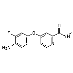 4-(4-Amino-3-fluorophenoxy)-N-methylpyridine-2-carboxamide