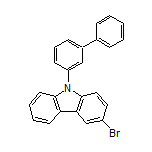 9-(3-Biphenylyl)-3-bromocarbazole