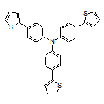 Tris[4-(2-thienyl)phenyl]amine