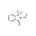 3-Oxobenzo[d]isothiazole-2(3H)-carbaldehyde 1,1-Dioxide