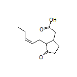 (Z)-2-[3-Oxo-2-(pent-2-en-1-yl)cyclopentyl]acetic Acid