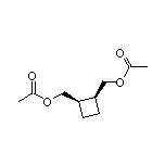 cis-Cyclobutane-1,2-diylbis(methylene) Diacetate