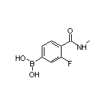 3-Fluoro-4-(methylcarbamoyl)phenylboronic Acid