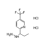 2-(1-Hydrazinopropyl)-5-(trifluoromethyl)pyridine Dihydrochloride