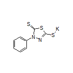 Potassium 4-Phenyl-5-thioxo-4,5-dihydro-1,3,4-thiadiazole-2-thiolate