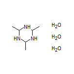 2,4,6-Trimethyl-1,3,5-triazinane Trihydrate