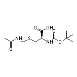 (R)-3-[(Acetamidomethyl)thio]-2-[(tert-butoxycarbonyl)amino]propanoic Acid