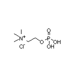 N,N,N-Trimethyl-2-(phosphonooxy)ethanaminium Chloride