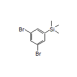 3,5-Dibromo-1-trimethylsilylbenzene