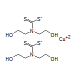 Copper(II) Bis(2-hydroxyethyl)dithiocarbamate