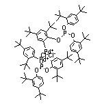 2-[Bis[2,4-di(tert-butyl)phenoxy]phosphinooxy]-3,5-di(tert-butyl)phenylpalladium(II) Chloride Dimer