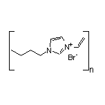 1-Butyl-3-vinyl-3-imidazolium Bromide Homopolymer