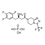 (R)-3-Amino-1-[3-(trifluoromethyl)-5,6-dihydro-[1,2,4]triazolo[4,3-a]pyrazin-7(8H)-yl]-4-(2,4,5-trifluorophenyl)-1-butanone Phosphate