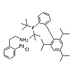 Chloro[2-(di-tert-butylphosphino)-2’,4’,6’-triisopropyl-1,1’-biphenyl][2-(2-aminoethyl)phenyl)]palladium(II)