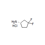 (S)-3,3-Difluorocyclopentanamine Hydrochloride