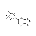 Thiazolo[5,4-b]pyridine-6-boronic Acid Pinacol Ester