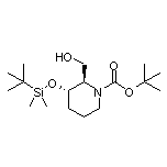 (2R,3S)-1-Boc-3-[(tert-butyldimethylsilyl)oxy]-2-(hydroxymethyl)piperidine