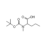 2-[(Boc)(methyl)amino]pentanoic Acid