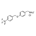 4-[[4-(Trifluoromethyl)benzyl]oxy]benzylammonium Chloride