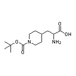 2-Amino-3-(1-Boc-4-piperidyl)propionic Acid