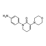 1-(4-Aminophenyl)-3-morpholino-5,6-dihydropyridin-2(1H)-one