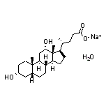 Sodium (R)-4-[(3R,5R,8R,9S,10S,12S,13R,14S,17R)-3,12-Dihydroxy-10,13-dimethylhexadecahydro-1H-cyclopenta[a]phenanthren-17-yl]pentanoate Hydrate