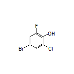 4-Bromo-2-chloro-6-fluorophenol