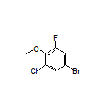 4-Bromo-2-chloro-6-fluoroanisole