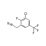 2-[3-Chloro-2-fluoro-5-(trifluoromethyl)phenyl]acetonitrile