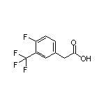 2-[4-Fluoro-3-(trifluoromethyl)phenyl]acetic Acid