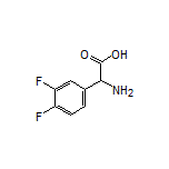 2-Amino-2-(3,4-difluorophenyl)acetic Acid