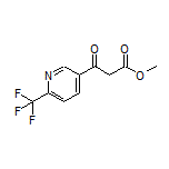 Methyl 3-Oxo-3-[6-(trifluoromethyl)-3-pyridyl]propanoate