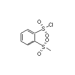 2-(Methylsulfonyl)benzene-1-sulfonyl Chloride