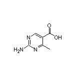 2-Amino-4-methylpyrimidine-5-carboxylic Acid