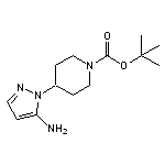 1-Boc-4-(5-氨基-1-吡唑基)哌啶