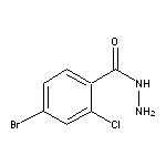 4-Bromo-2-chlorobenzohydrazide