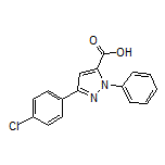 3-(4-Chlorophenyl)-1-phenylpyrazole-5-carboxylic Acid