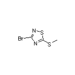 3-Bromo-5-(methylthio)-1,2,4-thiadiazole