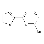 4-(Furan-2-yl)pyrimidine-2-thiol