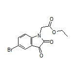 Ethyl 2-(5-Bromo-2,3-dioxoindolin-1-yl)acetate