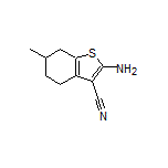 2-Amino-6-methyl-4,5,6,7-tetrahydrobenzo[b]thiophene-3-carbonitrile