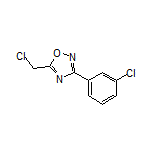 5-(Chloromethyl)-3-(3-chlorophenyl)-1,2,4-oxadiazole