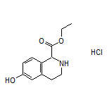 Ethyl 6-Hydroxy-1,2,3,4-tetrahydroisoquinoline-1-carboxylate Hydrochloride