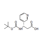 (S)-3-(Boc-amino)-3-(3-pyridyl)propanoic Acid