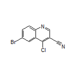 6-Bromo-4-chloroquinoline-3-carbonitrile