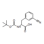 2-(Boc-amino)-3-(3-cyanophenyl)propanoic Acid