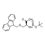 (R)-3-[[(9H-Fluoren-9-yl)methyl]thio]-2-(Boc-amino)propanoic Acid